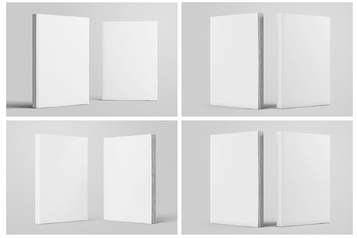 Softcover A5 Book PSD Mockup Set, a Mockup by Remnand Studio (Photo 10 of 10)