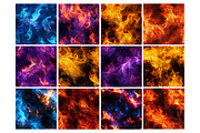 Fire Flame Seamless Pattern, a Pattern Graphic by Forhadx5 (Thumbnail 5 of 13)