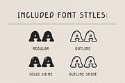 Bubble Display Font - Caramel Soda, a Handwritten Font by ZoloDesignHub (Thumbnail 3 of 9)