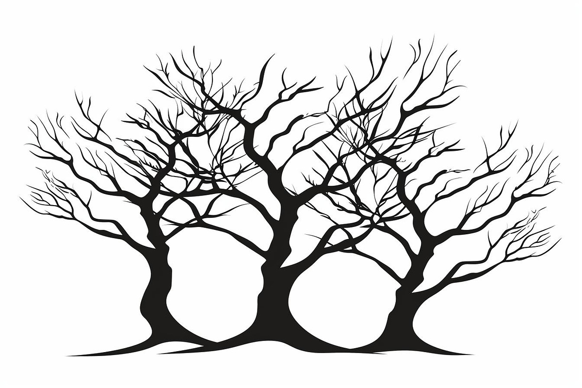8 Tree Silhouette Vector Bundle, an Illustration by Designs_River (Photo 7 of 9)
