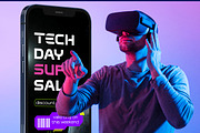 Futury - Modern Futuristic Display F, a Sans Serif Font by Afkari Studio (Thumbnail 10 of 12)