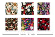 Garden Gnome Retro Art Style Pattern, a Pattern Graphic by karenfoleyphoto (Thumbnail 3 of 8)