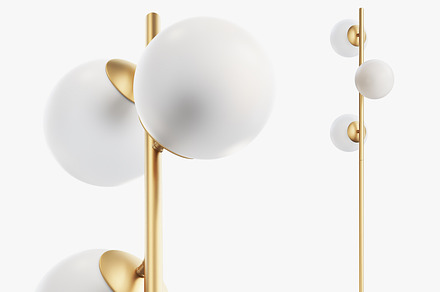 Joybird Quincy Floor Lamp, a Light 3D Model by 3dmitruk