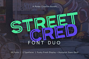 Street Cred Font Duo, a Sans Serif Font by Parker Creative (Thumbnail 1 of 6)