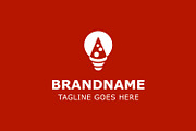 Pizza Bulb Simple Modern Logo, a Branding & Logo Template by Pray Art Design Studio (Thumbnail 2 of 2)