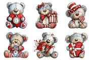 Valentins Day-birthday Party Teddy, an Illustration by Design Market (Thumbnail 2 of 3)