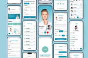 Pakhicare - Appointment App UI Kit, an UI Kit Template by piyush608 (Thumbnail 2 of 7)