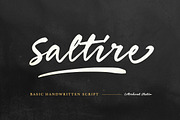 Saltire - Script font, a Script Font by Letterhend Studio (Thumbnail 1 of 7)