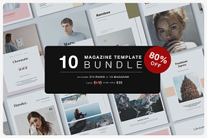 Magazine Template Bundle Bonus