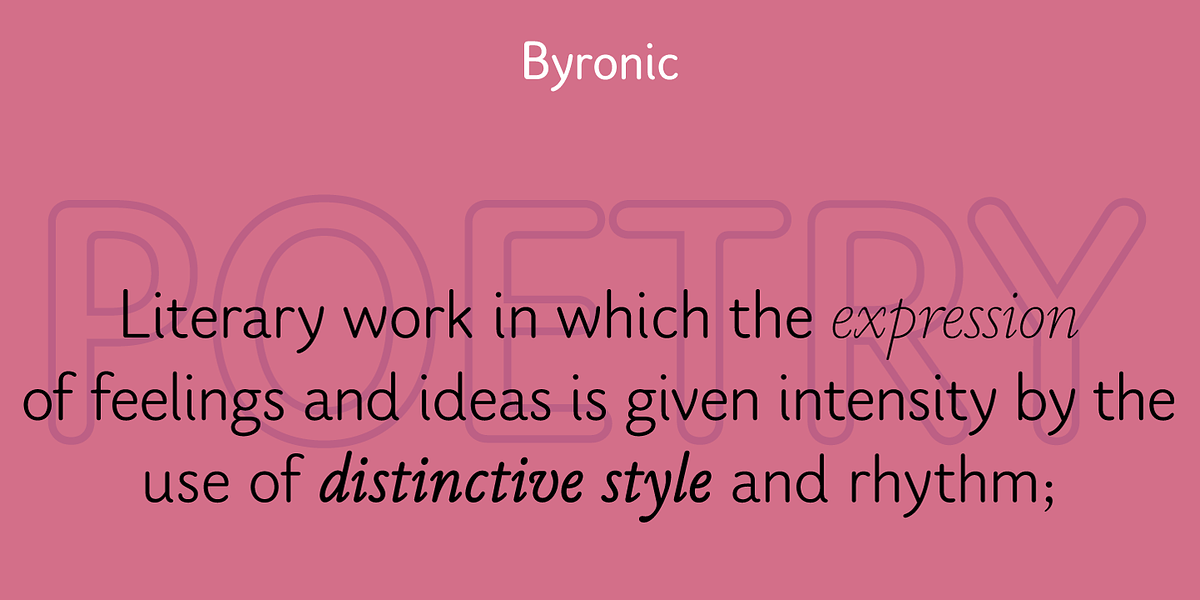 Byronic, a Sans Serif Font by Alan Meeks Collection (Photo 2 of 6)