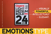 Gigans - Sans serif font family, a Sans Serif Font by Artistic & Unique (Thumbnail 12 of 15)