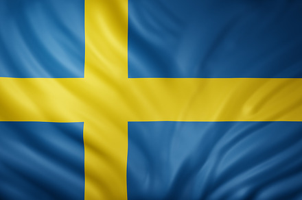 Sweden 3d flag, a Photo by De todo un poco