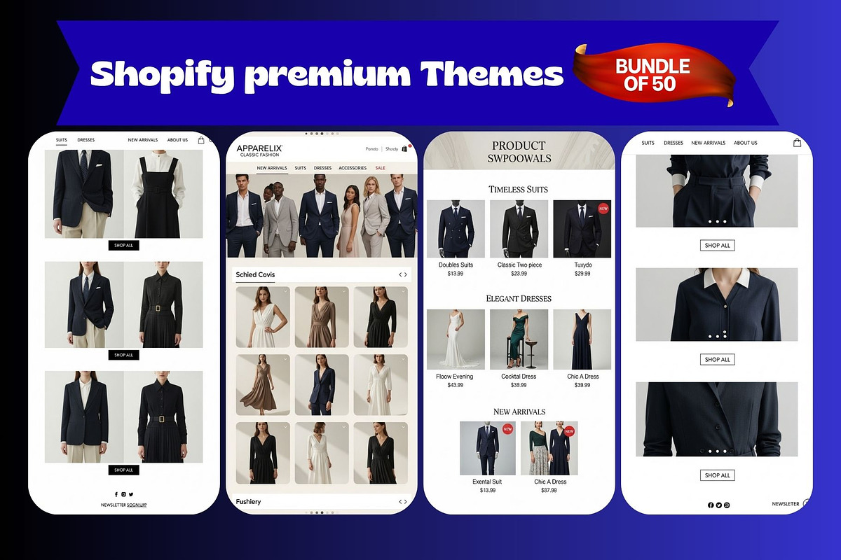 Shopify Premium 50 Modern E‑Commerce, a Shopify Template by Crox Studio | Digital (Photo 58 of 59)