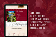 Floral Squarespace Wedding Website, a Squarespace Template by Sofia Designs (Thumbnail 4 of 6)