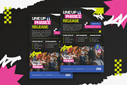 Subvert Fest - Poster Template, a Poster Template by StreaksideStd (Thumbnail 3 of 3)