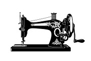 Vintage Sewing Machine Bundle, an Illustration by yasushie (Thumbnail 31 of 31)