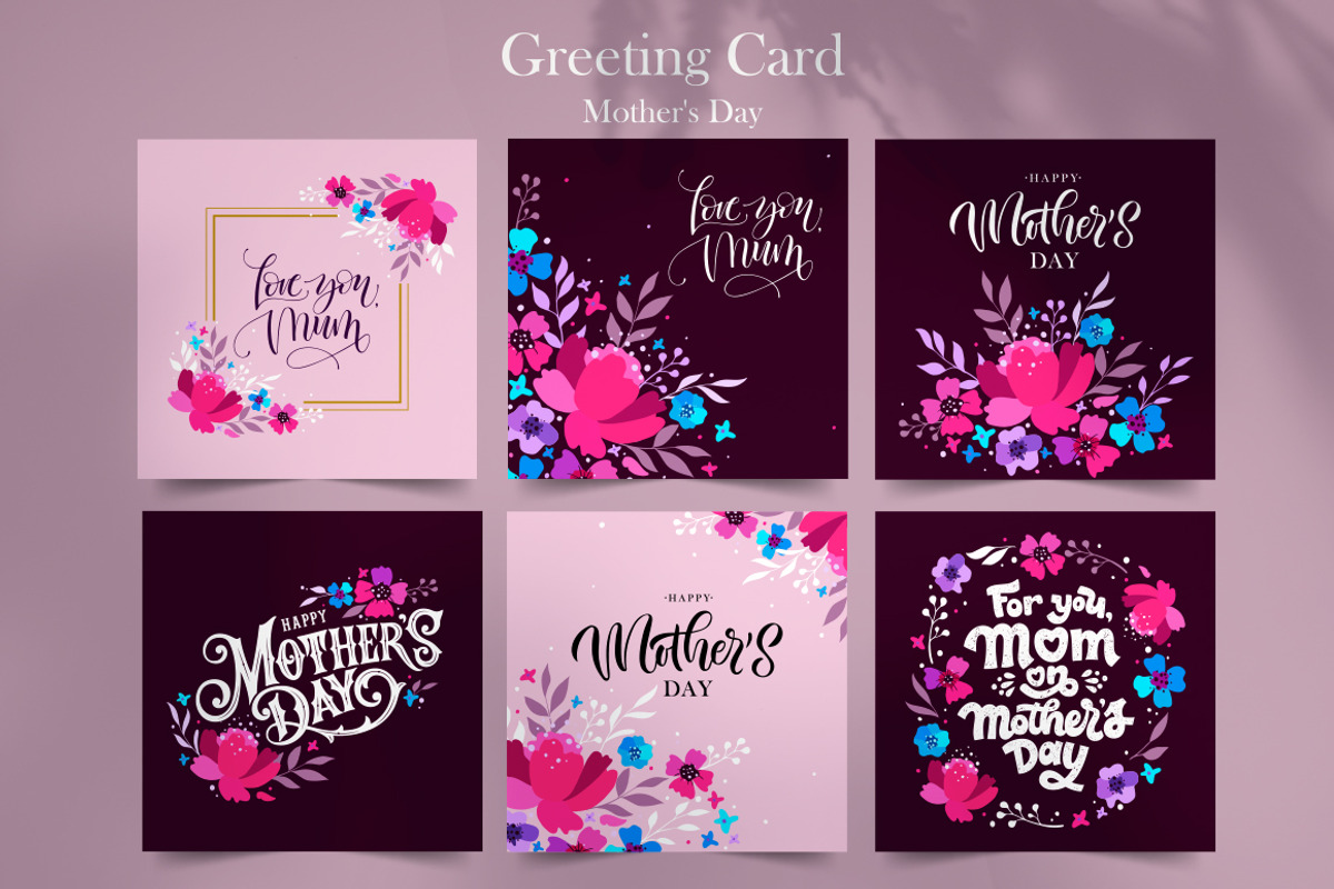 Happy Mother's  Day, a Card Template by Anna's Lettering (Photo 1 of 5)
