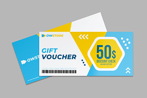 Gift Voucher Card Template Vol.2