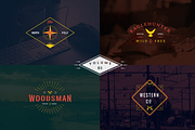 Vintage Logo Templates - vol 5, a Branding & Logo Template by Brazvan (Thumbnail 1 of 4)