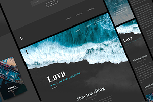 UI Kit - Lava