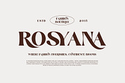 Rossiro Elegant Ligature Serif Font, a Serif Font by Perfectype (Thumbnail 2 of 8)