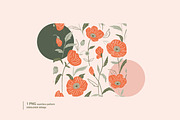 Summer poppies seamless patterns, a Pattern Graphic by Alenkakarabanova (Thumbnail 5 of 6)