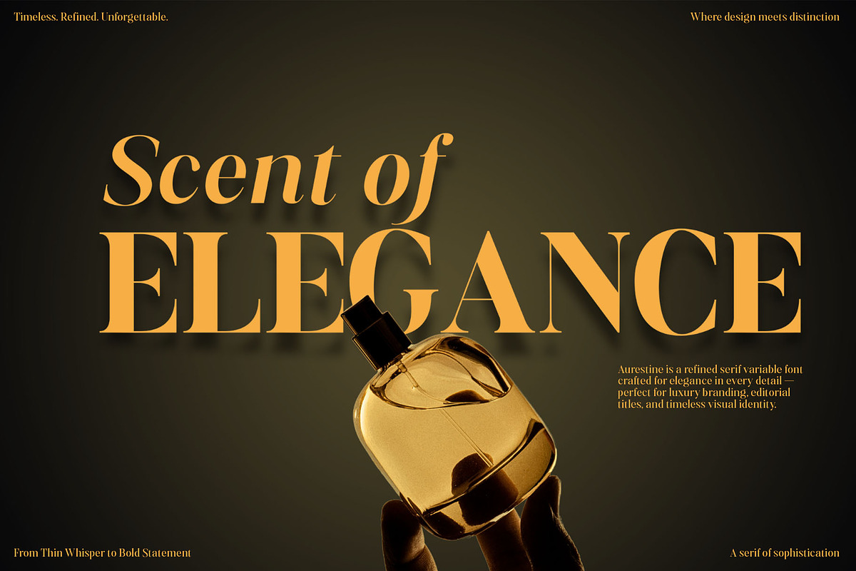 Aurestine Serif, a Serif Font by Typehill (Photo 5 of 14)