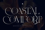 COASTAL COMFORT - LUXURY FONT, a Serif Font by 177Studio (Thumbnail 1 of 8)
