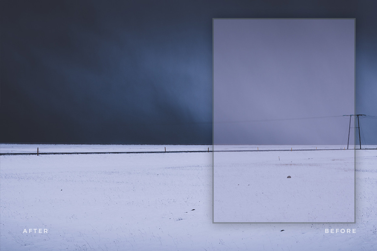 Winter Bundle - 68 Lightroom Presets, an Action Add-On by PhotoMarket (Photo 38 of 39)