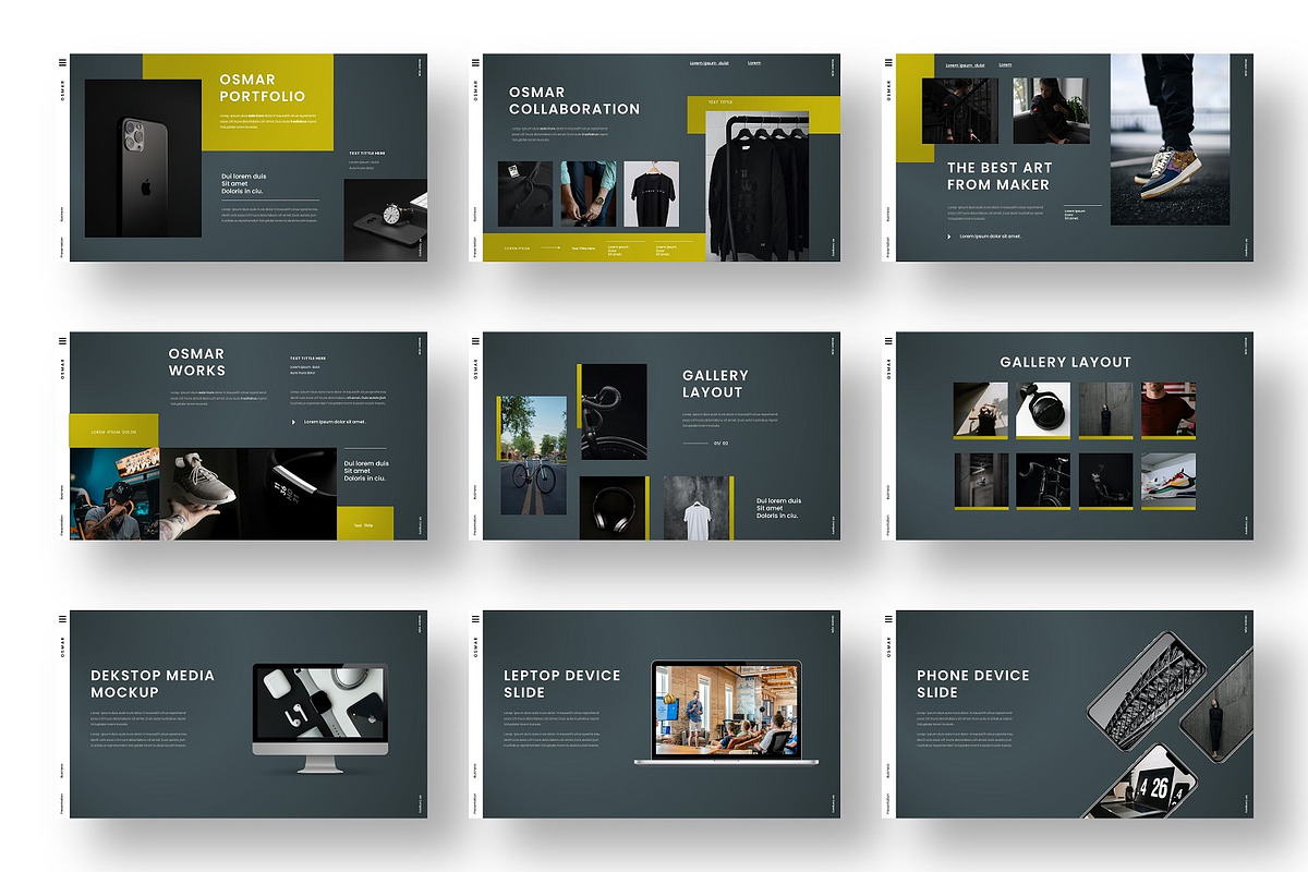Osmar – Business Keynote Template, a Presentation Template by Dens Creative Studio (Photo 4 of 6)