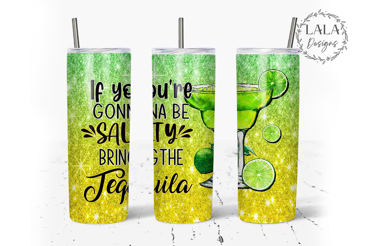 Tequila 20oz Skinny Tumbler, an Object Graphic by LALADesigns