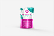 Doypack with Spout on Side Mockup, a Packaging Mockup by Illusiongraphic (Thumbnail 2 of 25)