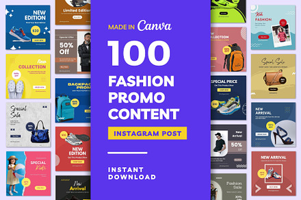 Fashion Sale Content Instagram Posts