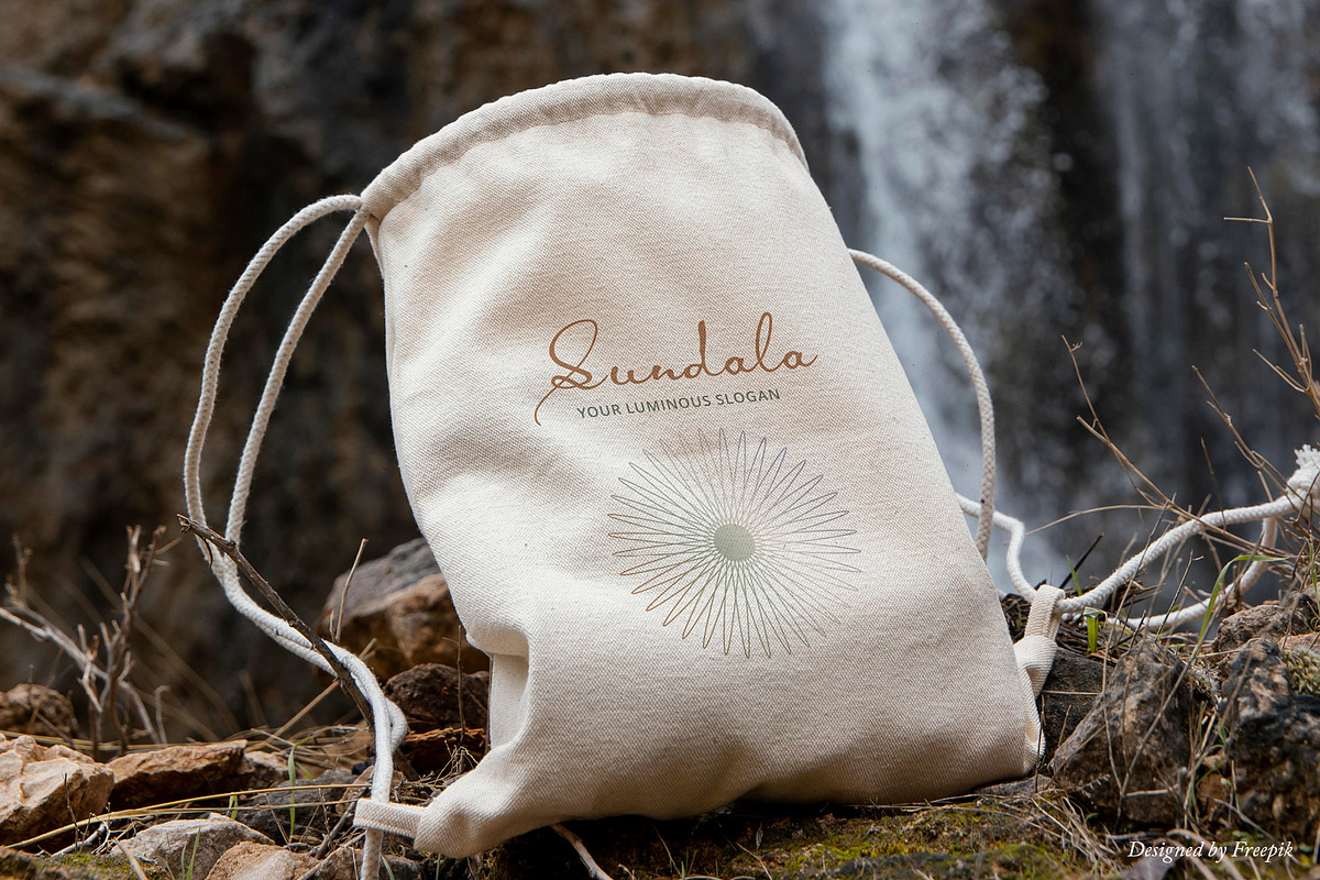 Luminous Mandala Sun Logo - Canva AI preview 4
