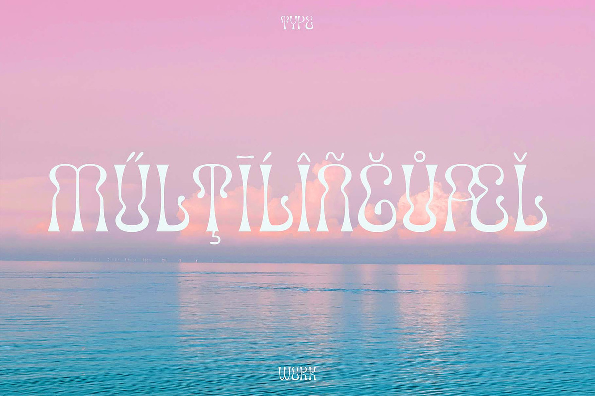 Canobis - Psychedelic Typeface, a Font by Craft Supply Co. (Photo 8 of 8)