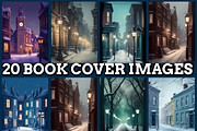 Victorian Winter Street Coloring, an Animal Illustration by maggiesar (Thumbnail 2 of 4)