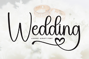 Wedding | Script Font, a Handwritten Font by Scratchones (Thumbnail 1 of 9)