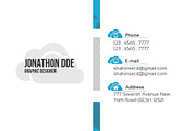 Cloud Business Card, a Business Card Template by DesignGhar (Thumbnail 4 of 4)