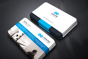 Business Cards 2 in 1, a Business Card Template by Genereux Art (Thumbnail 1 of 8)