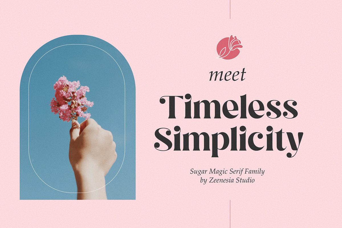 Sugar Magic Serif - 9 Font Family, a Serif Font by zeenesia (Photo 12 of 26)