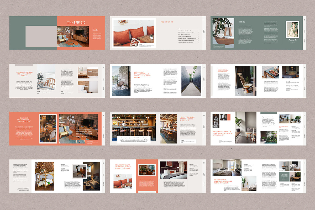 Ubud - Architecture Brochure, a Brochure Template by Kreatype Studio (Photo 9 of 9)