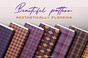 Fall Plaid Digital Paper Set 3, a Pattern Graphic by Pawsitively Aesthetic (Thumbnail 4 of 4)