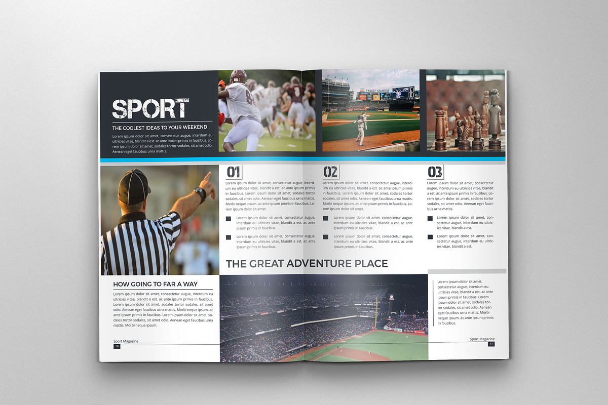 American Football Magazine Template, a Magazine Template by obidullah_01 (Photo 7 of 14)