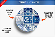 Ceramic Plate Mockup PSD, a Product Mockup by Bruno's Shop (Thumbnail 1 of 4)
