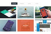 Website Landing Page PSD, a Templates & Theme by vog (Thumbnail 2 of 5)