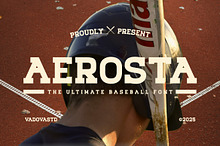 Aerosta - Slab Serif Display Font