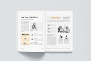 Annual Report | MS Word & Indesign, a Brochure Template by obayes (Thumbnail 12 of 17)