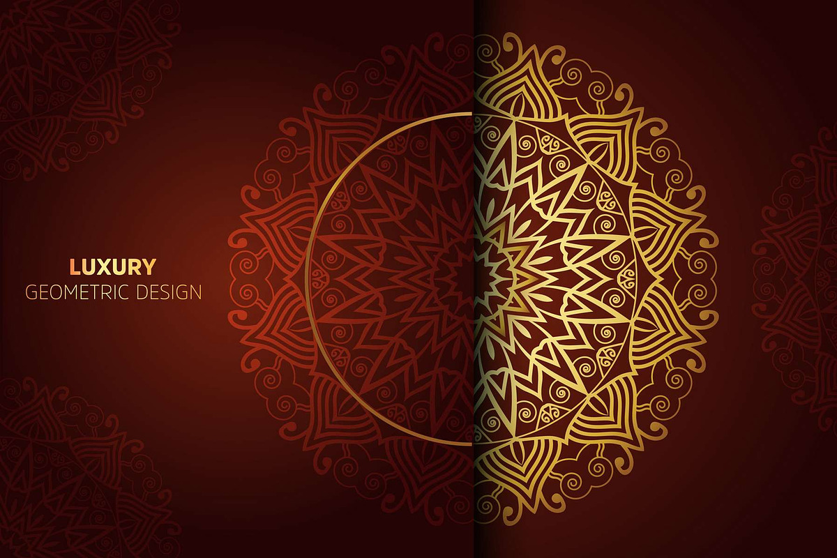 560+ Mandala Design Mega Collection, a Decorative Illustration by NJ Himel (Photo 176 of 289)