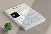 Resume/CV, a Resume Template by Designsoul14 (Thumbnail 3 of 4)
