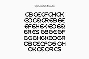 Oqygen - Futuristic Font Logo Brand, a Sans Serif Font by WhymoreArt (Thumbnail 10 of 11)